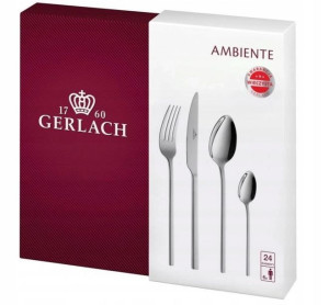 GERLACH AMBIENTE sztućce zestaw 24 elem dla 6 osób