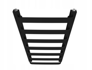Grzejnik Łazienkowy Rs 130/50 Czarny Mat