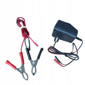 Zestaw Krokodylki+zasilacz elektryzator pastuch