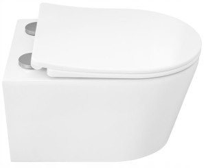 Miska Wc Wisząca Misa Podwieszana Duo Rim+deska Wo