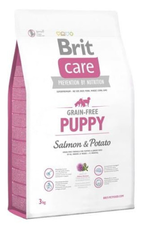 Brit Care Grain Free Puppy Salmon & Potato 3kg