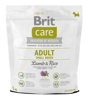 Brit Care New Adult Small Breed Lamb & Rice 1kg