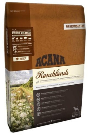 Acana Highest Protein Ranchlands Dog 340g