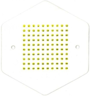 OPALITKI żółte numerowane od 1-100