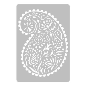 szablon malarski wielokrotny // PAISLEY #2 Rozmiar M 45x65cm