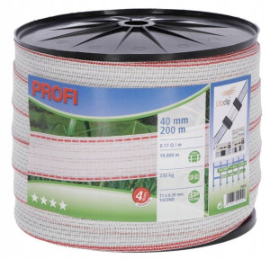 Taśma PROFI 40mm 200m do pastucha triCOND KERBL