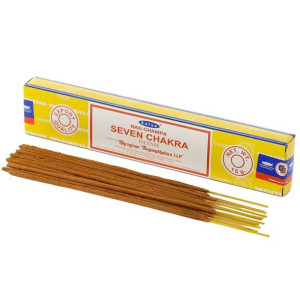 Satya VFM Siedem Kadzidełek Chakra Nag Champa