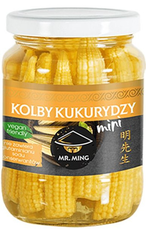 Kolby kukurydzy mini 340 g - Mr. Ming