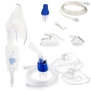 Zestaw akcesorii do inhalatora nebulizator 2 maski dla dzieci i dorosłych