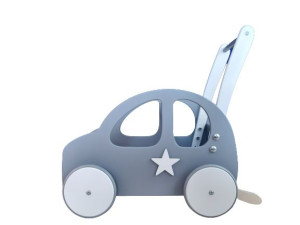 Autko drewniane pchacz jeździk auto dla chłopca