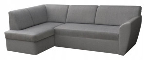 Narożnik FOSTER kanapa rozkładana sofa szary RIBES
