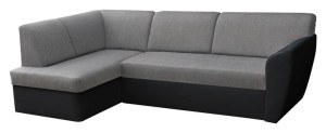 Narożnik FOSTER kanapa rozkładana sofa szary RIBES