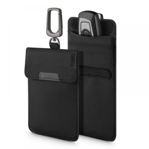 Etui Klatka Faradaya Spigen Pouch Keyless RFID Signal Blocker Black
