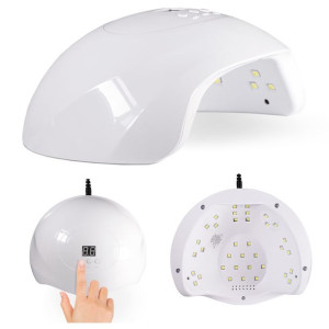 Lampa DO paznokci 75W hybryd żeli Dual UV/LED