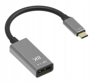 Kabel Adapter USB-C DisplayPort 1.4 8K 5K 4K 240Hz