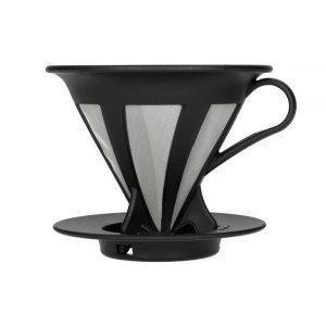 Hario Cafeor Dripper 02 Czarny CFOD-02-B