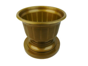 Gazon Krzyś osłonka złota - 16 cm