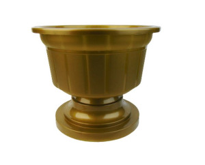 Gazon Krzyś osłonka złota - 20 cm