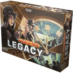 PANDEMIC LEGACY 0 Sezon ZERO Pandemia gra planszowa