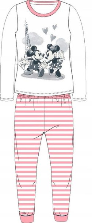 Piżama Dziewczęca Disney Minnie Dł. Rękaw - 134
