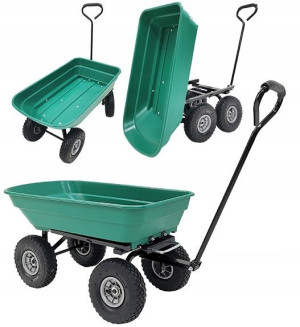 Taczka Wózek Transportowy Ogrodowy Wywrotka 350kg