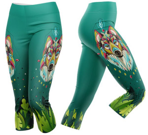 Legginsy 3/4 Getry Sport Rybaczki Kolory 152-158