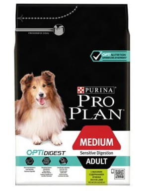Purina Pro Plan Adult Medium Sensitive Digestion OptiDigest 3kg