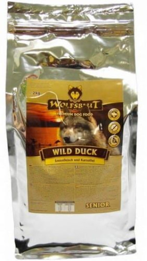 Wolfsblut Dog Wild Duck Senior kaczka i bataty 2kg