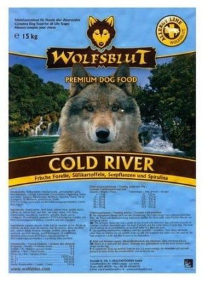 Wolfsblut Dog Cold River - pstrąg i bataty 500g