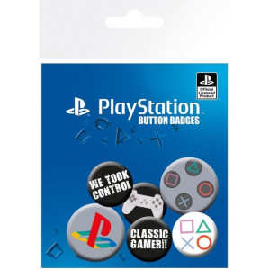 Zestaw przypinek PlayStation