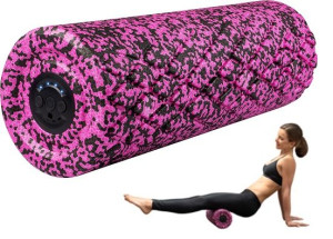 -50% WIBRUJĄCY WAŁEK do masażu fitness ROLLER FOAM