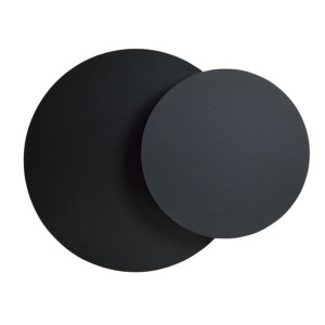 Lampa kinkiet DREWNO CIRCLE BLACK lub WHITE