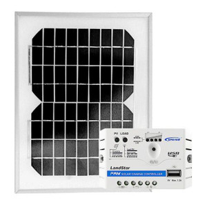 Panel Bateria Słoneczna 5w 12v Mono + Usb