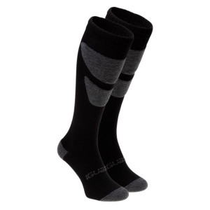 Skarpety narciarskie Iguana Predo unisex czarno-szare rozmiar 39-42