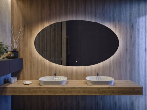 Lustro Łazienkowe Podświetlane LED Dotyk 100x60 cm