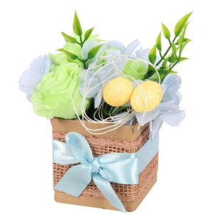 Stroik Wielkanocny Wiosenny Świąteczny Ozdoba Flower Box