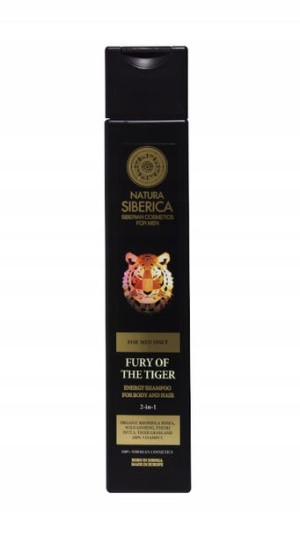 Szampon energetyzujący 2w1 NATURA SIBERICA MEN