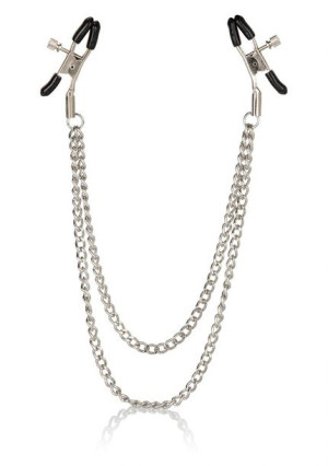 Stymulator-tiered Nipple Clamps