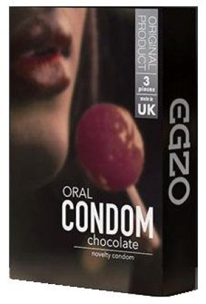 Czekoladowe prezerwatywy smakowe. Idealne do seksu oralnego.