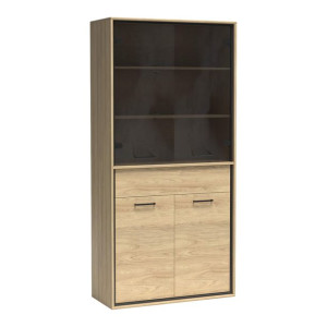 Witryna M-3 MEDIOLAN Natural hikora