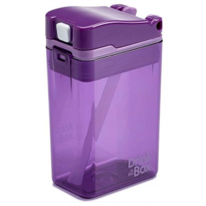 Bidon ze słomką 240 ml Porzeczkowy / Drink in the Box