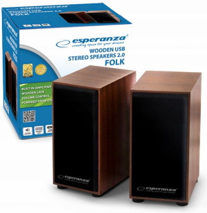 Głośniki Komputerowe 2.0 6w Rms Zasilane Z Usb 5v