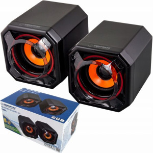 Głośniki Komputerowe 2.0 Do Komputera Pc Stereo Gamingowe