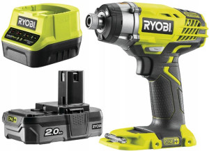 Ryobi Zakrętarka Udarowa Klucz Udarowy R18id3 +2ah