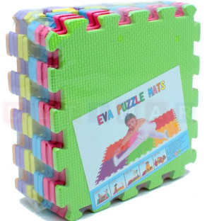 Duża Mata Piankowa 116x116 Grube Puzzle Piankowe Dywan Hit