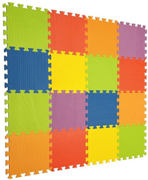 Mata edukacyjna piankowa iKido puzle 90x120 cm