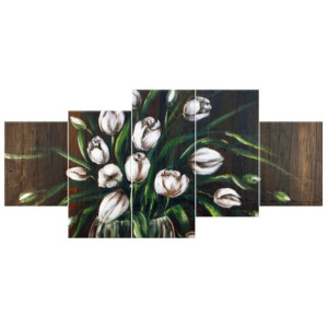 OBRAZ DRUKOWANY  Tulipany 150x70