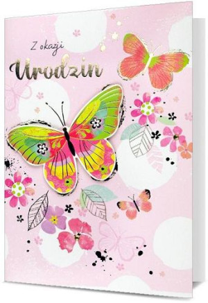 Kartka na urodziny dla Kobiety HM2351