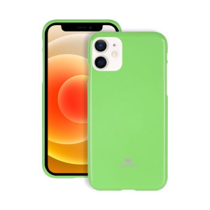 Goospery Mercury Jelly Case Etui Na Iphone 12 Mini Limonkowy