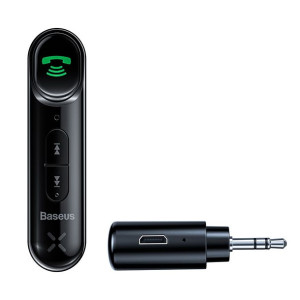 Baseus Qiyin Odbiornik Dźwięku Bluetooth Audio Aux Mini Jack